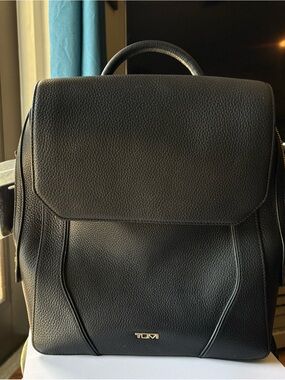 ✨ TUMI 3-Piece Black Bag Collection Bundle— Backpack + Large Tote + Crossbody ✨